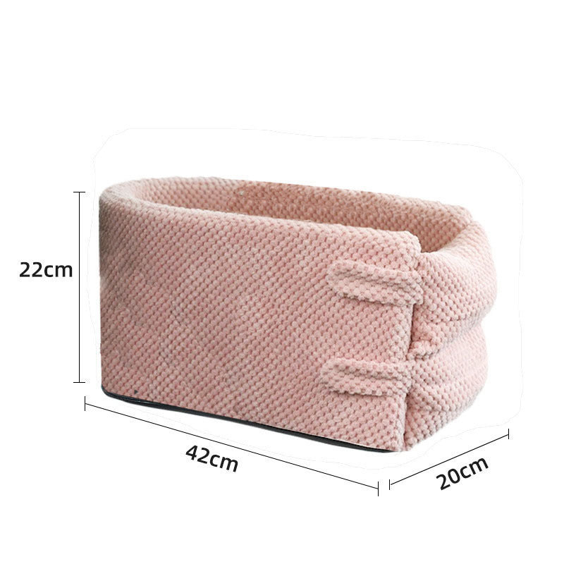 PawRide Pet Car Armrest Bed
